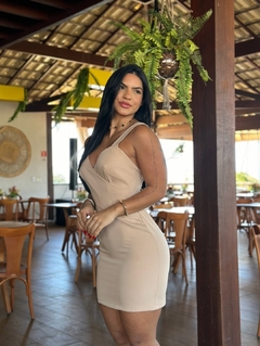 Vestido alfaiataria transpassado (cores) - LS collection