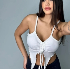 Cropped com regulagem (cores) - loja online