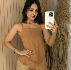 Blusa assimetrica (cores) - LS collection