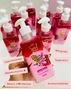 Gel hidratante beijável para corpo e virilha (fragrâncias)