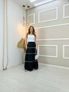 Saia longa linhão (cores) - comprar online