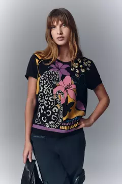 REMERA LEOPARD