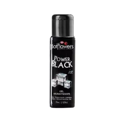 Power Black Ice Gel Aromatizante 35ml Hot Flowers - comprar online