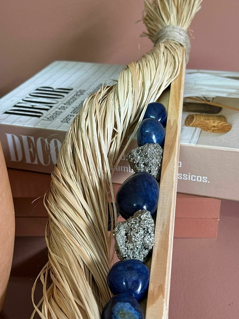 Pendente de parede - joias para casa - Azul