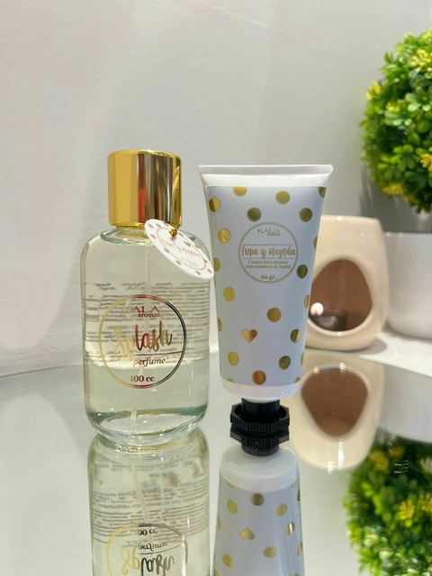 CAJA CREMA + BODY SPLASH