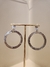 AROS CIRCULO STRASS PLATA - Dakota