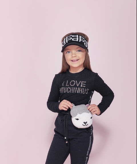 Blusa ml canelada - Pituchinhus