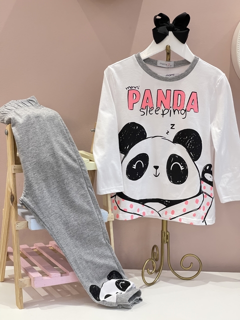 Pijama Algodão panda - Momi