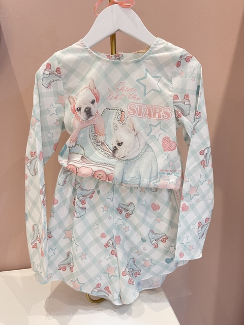 Macacão Dog - Petit Cherie