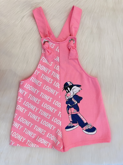 Jardineira Moletom - Momi - comprar online