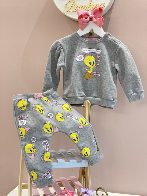 Conjunto Moletom Piu Piu - Momi