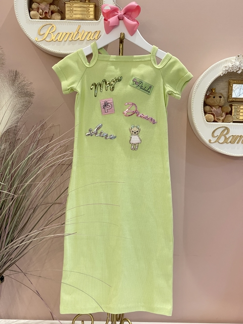 Vestido Canelado - Pituchinhus