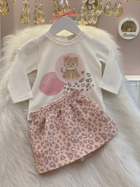 Conjunto oncinha - Anjos Baby