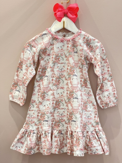 Vestido Elefante Hipopótamo - Anjos baby - comprar online