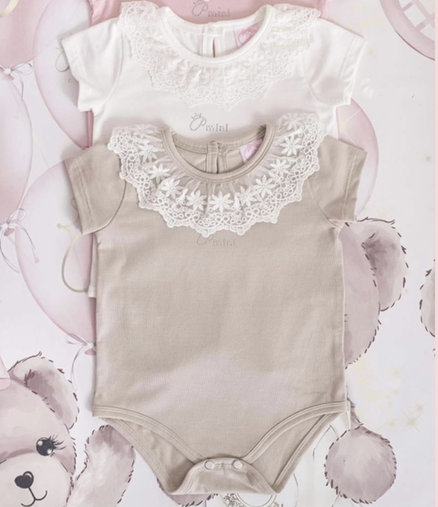 Body Caqui Algodão - Pituchinhus