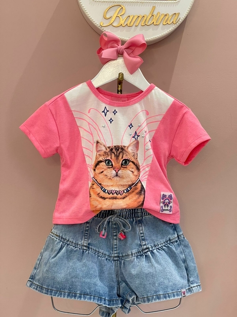 Blusa gatinho - Momi