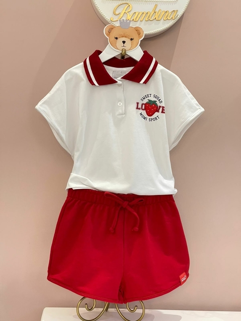 Conjunto morango - Momi