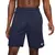 Shorts Nike DF Epic Knit 8in na cor azul escuro, com um design simples e logo da Nike na parte inferior.