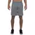 Shorts Nike DF Epic Knit 8in em cor cinza, modelo masculino, com elástico na cintura.