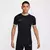 Camiseta Nike Academy25 preta com detalhes em cinza, modelo masculino