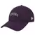 Boné New Era 920 ST Action Sunset na cor roxa com bordado branco