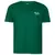 Camiseta verde da New Era com logo em branco no peito.