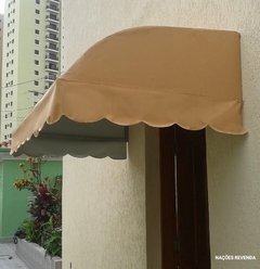 Toldo Fixo em Lona - Proteção de Porta padrão - comprar online