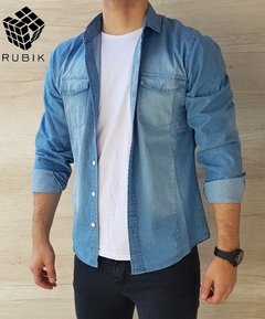 Camisa de Jean Celeste ESFR