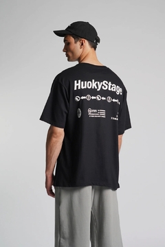Remera Huoky Mitocondria Negra