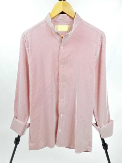 Camisa Mao Rayas Bordo Gruesas ESFR