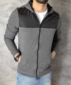Hoodie Combinada de Sire Gris ENDAVANT