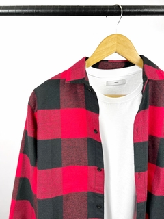 Camisa Leñadora Roja/Negra - comprar online