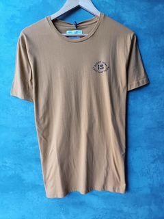 Remera Estampa Esp Mostaza BTK