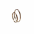 Par de Alianzas oro 18 k mediacaña - tienda online
