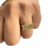 Anillo sello Plata 925 y Oro duble en internet