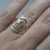 Anillo oro 18 k doble inicial redondo - comprar online