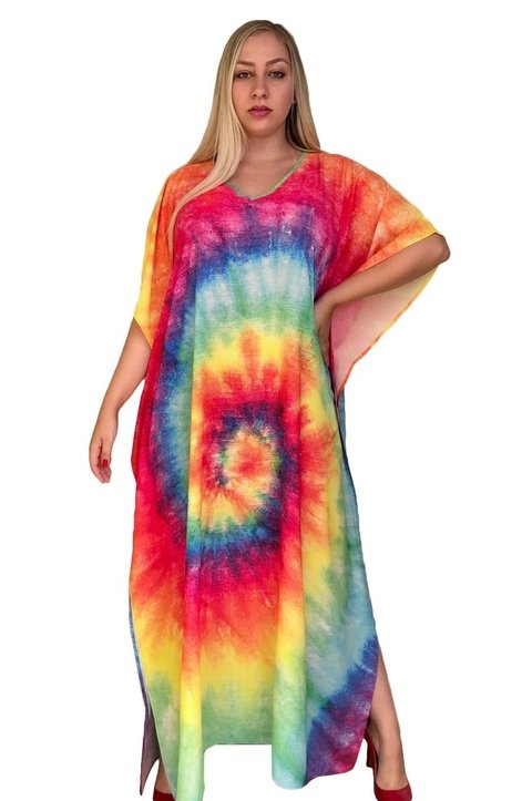 Kaftan longo Multicor