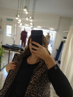 Chaleco Animal print St marie - tienda online