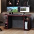 MESA GAMER NT2065 PRETO/VERMELHO