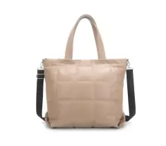 Tote simple Now camel - OLIVIA STORE