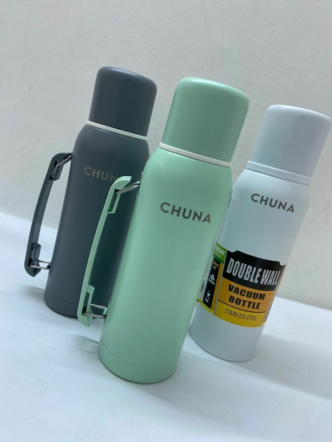 TERMO CEREZO DE ACERO INOXIDABLE 1 lt