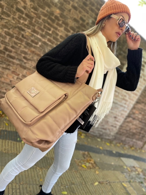 Tote simple Now camel