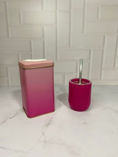 Combo matero pink