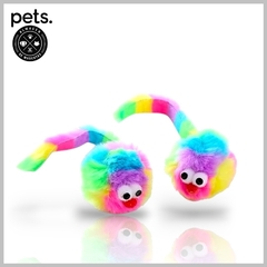 JUGUETE PELUCHE GATO CON OJOS SALTONES - comprar online