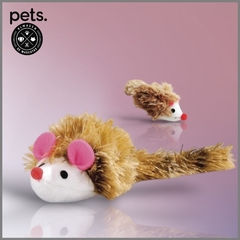 LAZY CAT RATON PLUSH FAT MOUSE 11CM en internet
