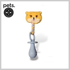 JUGUETE PELUCHE GATITO CON MORDILLO CHUPETE