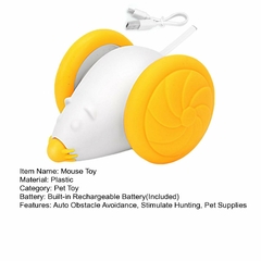 RATON INTERACTIVO RECARGABLE MOVIMIENTO Y LUZ USB - tienda online
