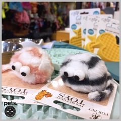 JUGUETE PELUCHE GATO CON OJOS SALTONES en internet