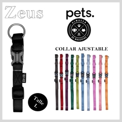 COLLAR ZEUS PARA PERROS L 2cm x 36-55cm