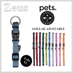 COLLAR ZEUS PARA PERROS X-L 2.5cm x 42-65cm